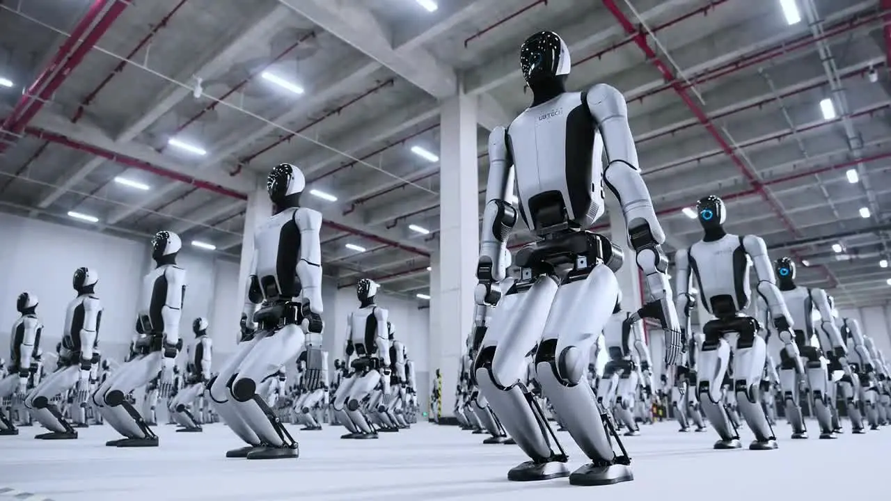 ببینید | چین اولین ارتش ربات‌های انسان‌نما را به کارخانه‌ها فرستاد