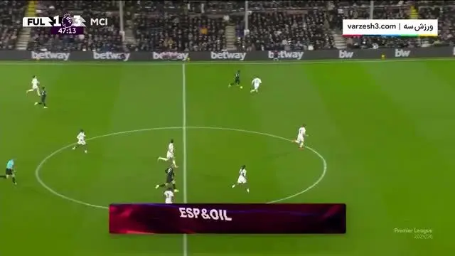 ببینید| خلاصه بازی فولام مقابل منچسترسیتی