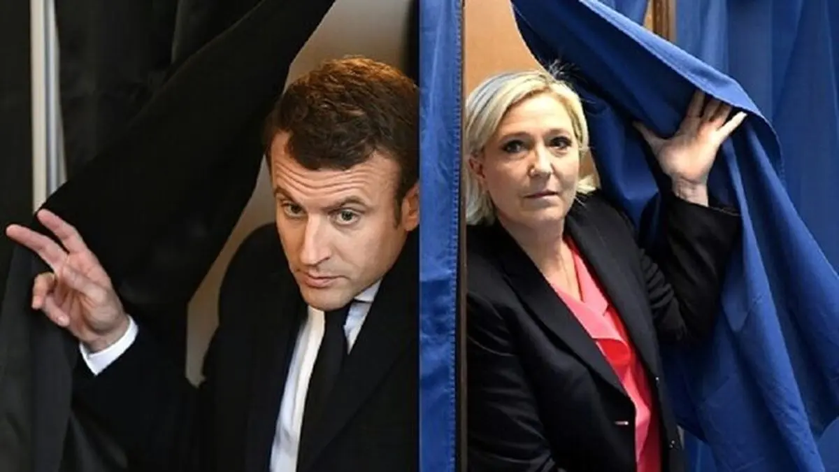 میزان ۲۶ درصدی مشارکت مردم فرانسه در دور دوم انتخابات ریاست جمهوری