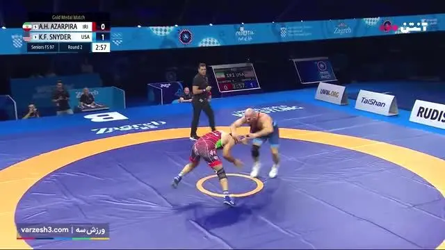 ببینید| شکست تلخ آذرپیرا در فینال مقابل اسنایدر