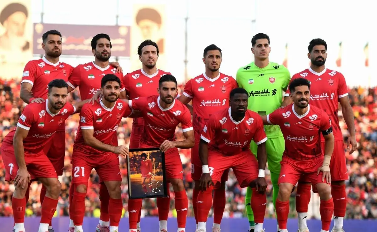 پوستر ویژه پرسپولیس برای بازی با تراکتور + عکس