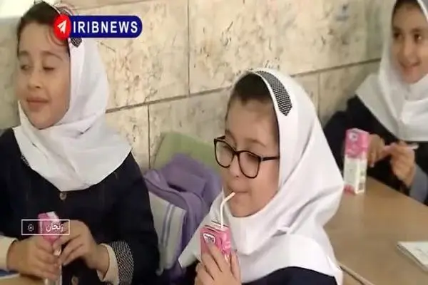 ببینید| ماجرای تأخیر توزیع شیر در مدارس چه بود؟