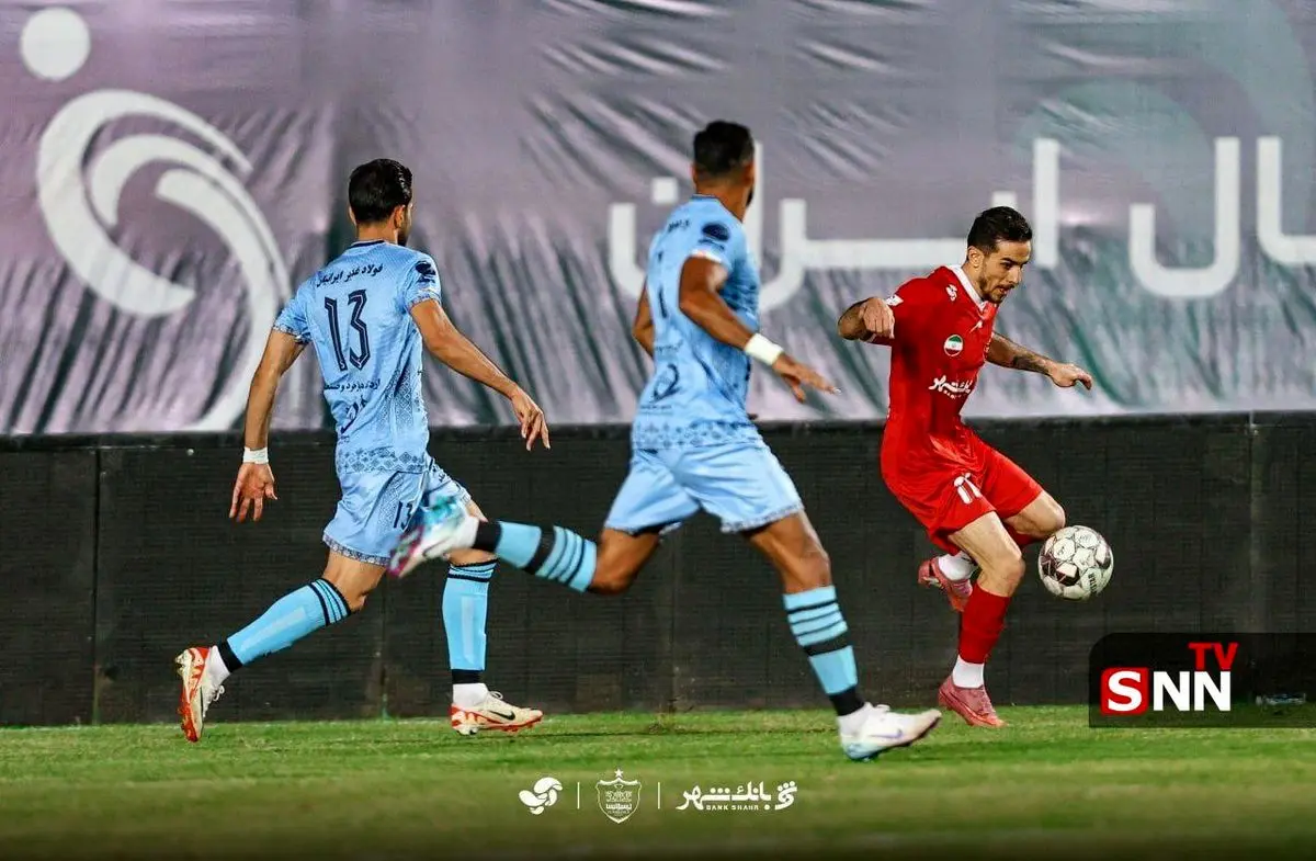 بازی پرسپولیس برابر چادرملو مساوی شد