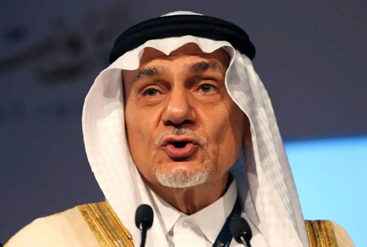 ترکی الفیصل: اگر عدل و انصاف بر دنیا حاکم بود، باید شاهد بارش بمب‌افکن‌های B۲ آمریکایی بر روی دیمونا و دیگر سایت‌های اسرائیلی می‌بودیم نه ایران