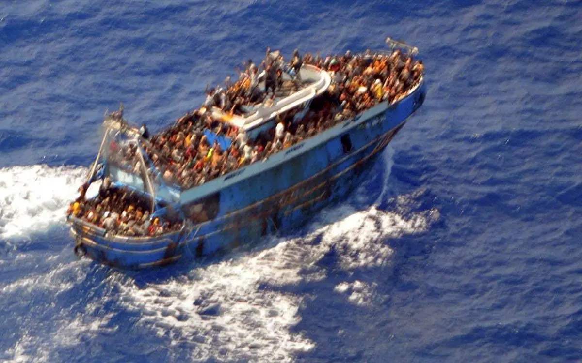 دستگیری 9 مصری در یونان در رابطه با حادثه غرق مهاجران