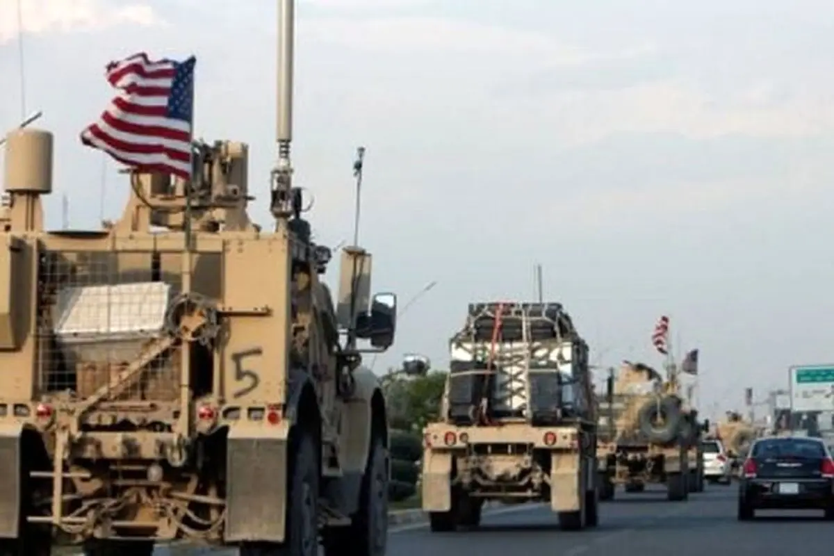 کاروان لجستیک ارتش آمریکا در «بصره» عراق هدف قرار گرفت