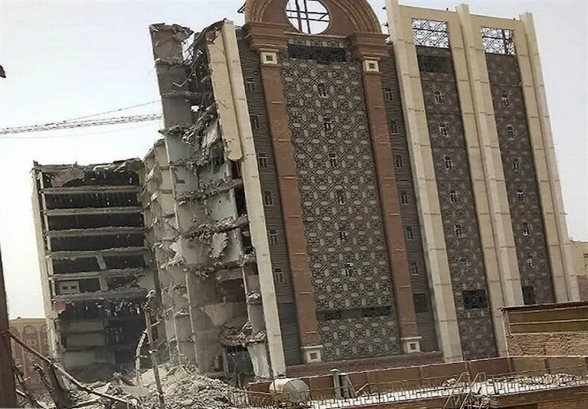 دستور وزیر کشور به استاندار خوزستان در پی ریزش ساختمان متروپل