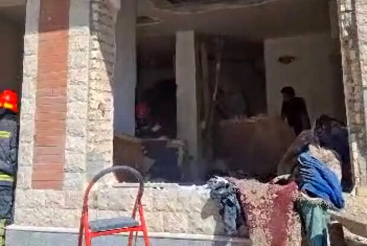 دو مصدوم در پی انفجار منزل مسکونی در شیراز