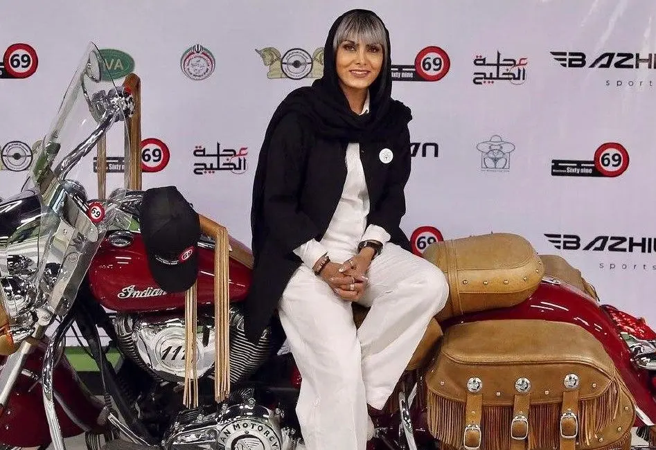 باور نمی کردند یک زن ایرانی موتورسوار حرفه ای باشد