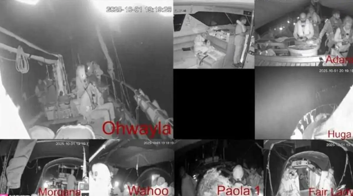 الجزیره: نیروی دریایی اسرائیل تاکنون ۶ کشتی از ۴۴ کشتی شرکت‌کننده در ناوگان صمود را توقیف کرد