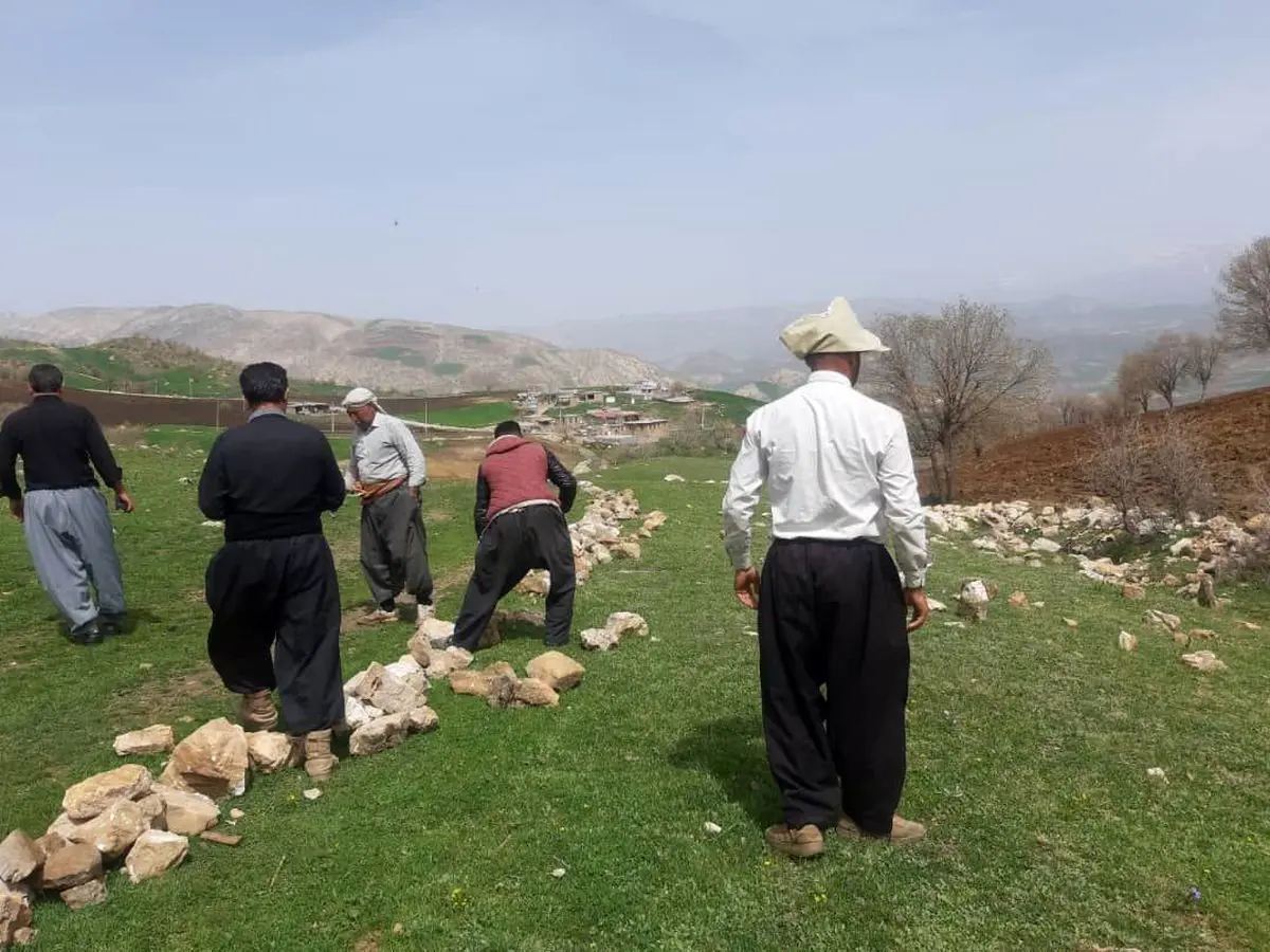 بازدید از محدوده جنگلی ۷ هکتاری روستای کانی گوهر