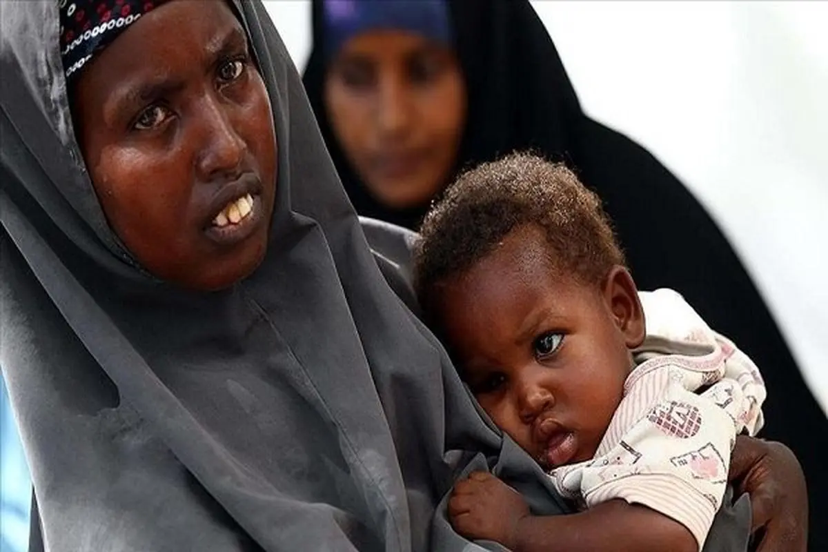 جان نیم میلیون کودک سومالیایی در معرض خطر مرگ قرار دارد