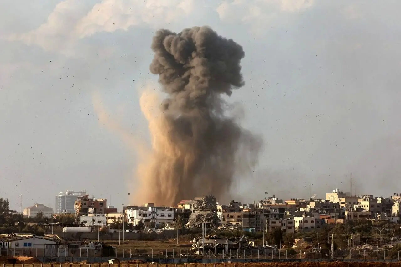 حملات شبانه اسرائیل به غزه