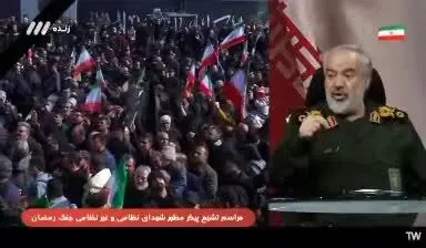 ببینید | سردار فدوی: از دیروز ترامپ شخصاً به‌دنبال اعلام آتش‌بس است