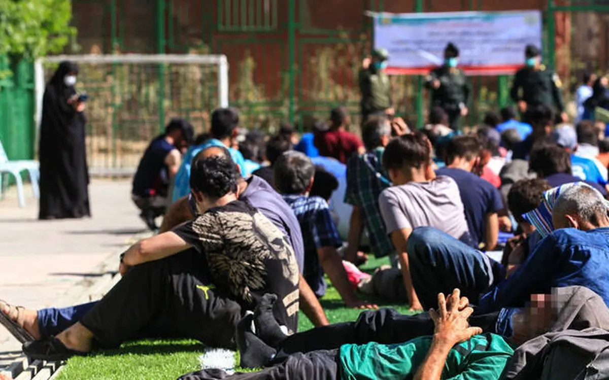 طرح جمع‌آوری معتادین در قلب تهران/پلمب خانه‌های پلاک قرمز