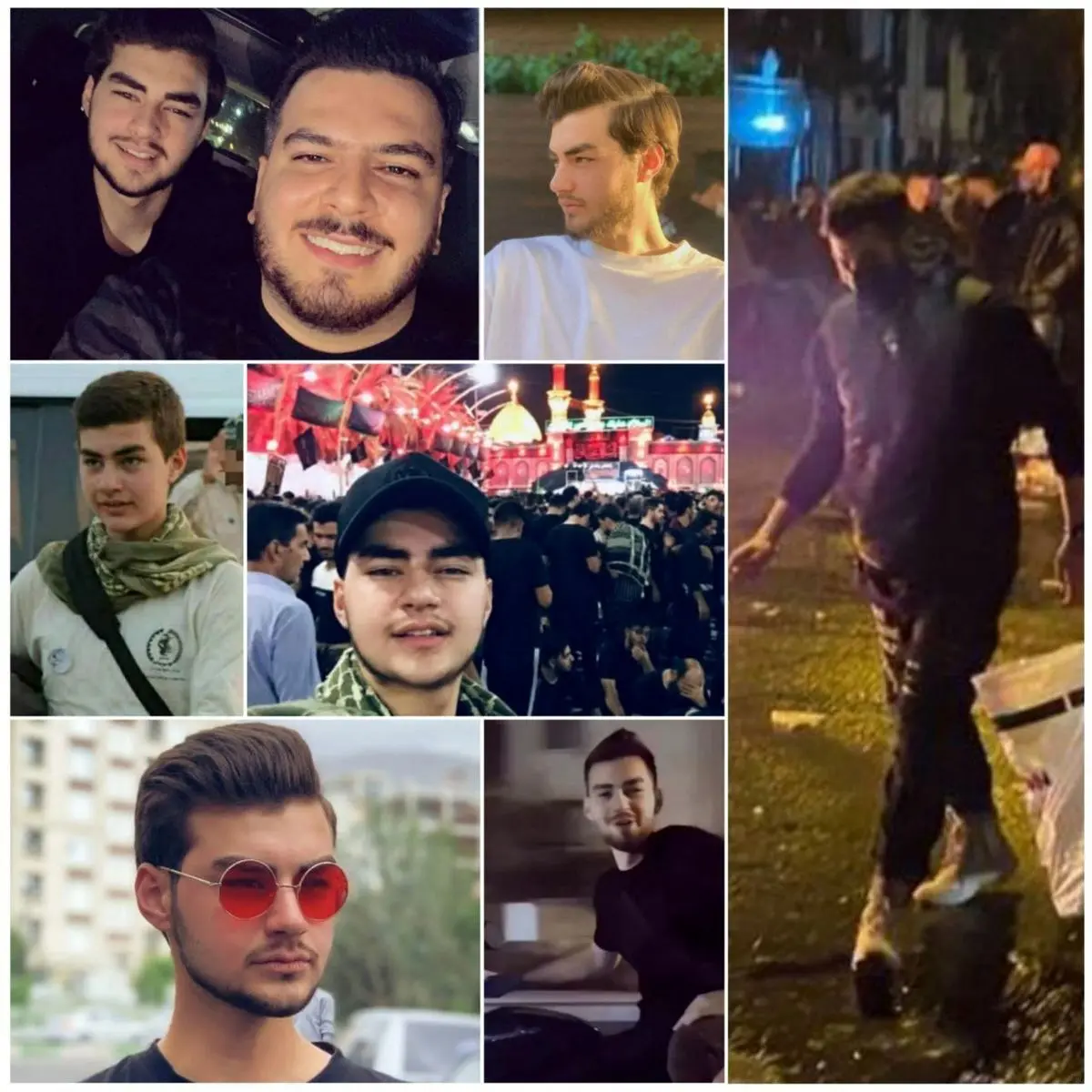حمیدرضا روحی عضو بسیج بوده؛ اما در اعتراضات خیابانی شرکت کرده / نیروهای بسیج جنازه حمیدرضا روحی را آزاد کردند