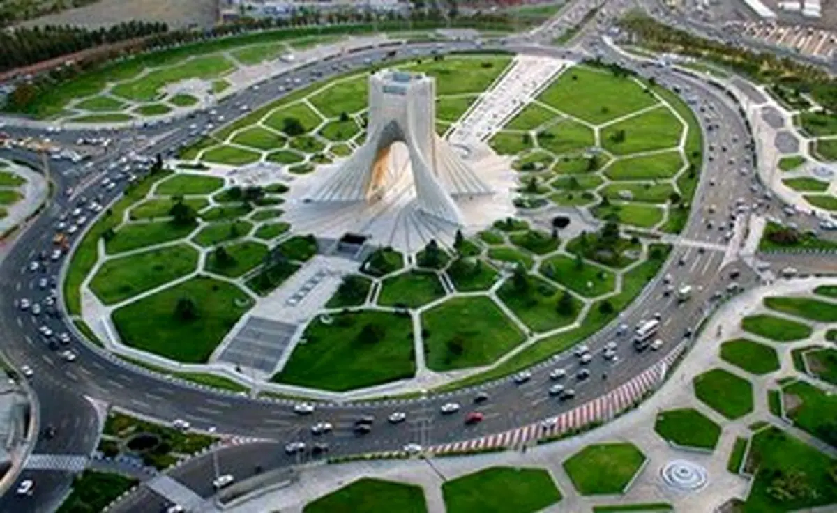 تصویری جالب از نقشه شهر تهران و اطراف در سال ۱۲۷۷ خورشیدی + عکس