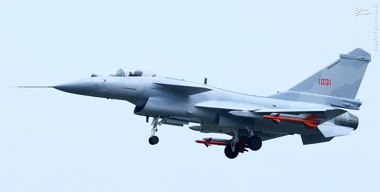 جنگنده‌های چین اطراف تایوان به پرواز درآمدند