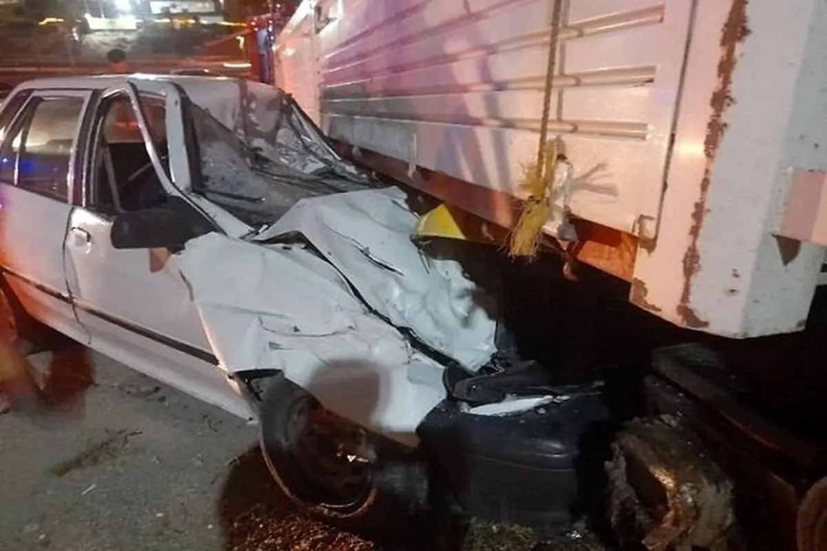 تصادف مرگبار در اتوبان معلم اصفهان