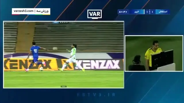 ببینید| خلاصه بازی استقلال مقابل خیبر خرم آباد