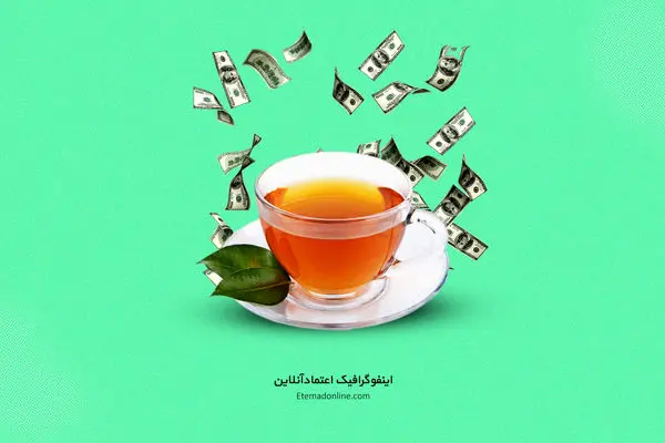 اینفوگرافی| فساد ۳.۴ میلیارد دلاری چای دبش یعنی چقدر؟