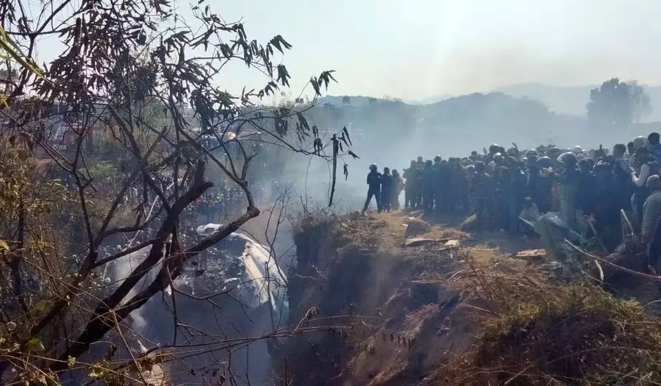 قربانیان سقوط هواپیمای نپالی به ۴۰ نفر افزایش یافت