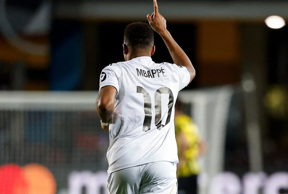 پیروزی پرگل رئال مادرید مقابل غیرت قزاقستان با هت تریک امباپه