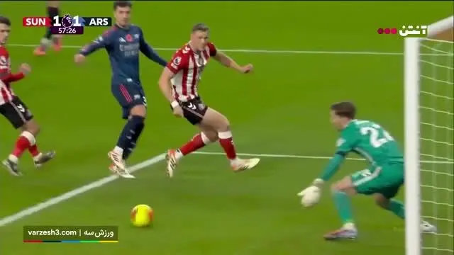 ببینید| خلاصه بازی ساندرلند مقابل آرسنال