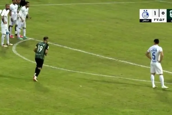 ببینید| گل اول خیبر به استقلال