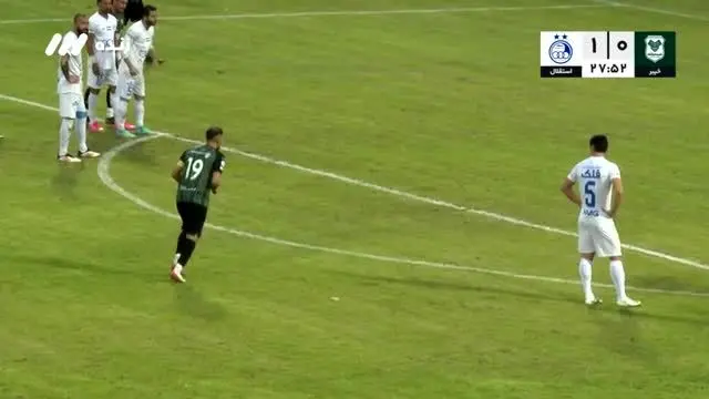 ببینید| گل اول خیبر به استقلال