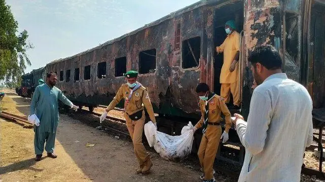 آتش سوزی مرگبار در پاکستان؛ 7 نفر کشته شدند