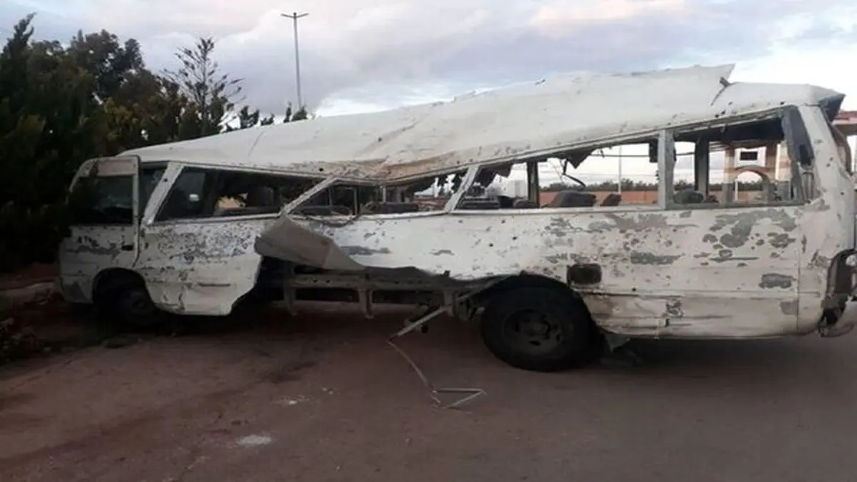 زخمی شدن ۱۶ نفر بر اثر انفجار بمب در بزرگراه دمشق - امان