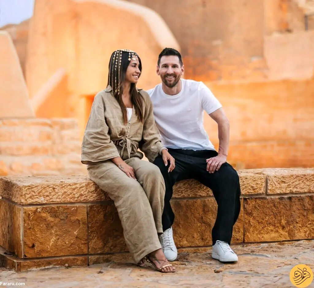 مسی به همراه همسر و خانواده‌اش تبدیل به سفیر عربستان شدند+ عکس