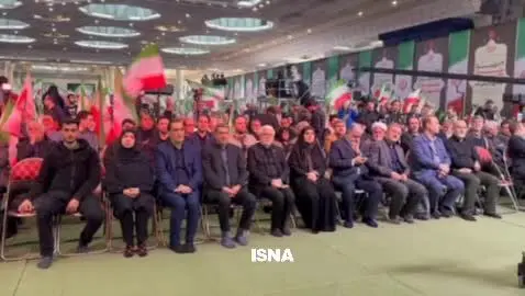 ببینید| حضور مسئولین در مراسم چهلم جانباختگان حوادث دی 1404 در مصلی امام خمینی (ره) تهران