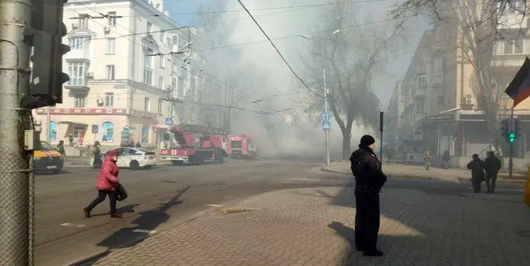 وضعیت در دونتسک اوکراین به شدت متشنج است