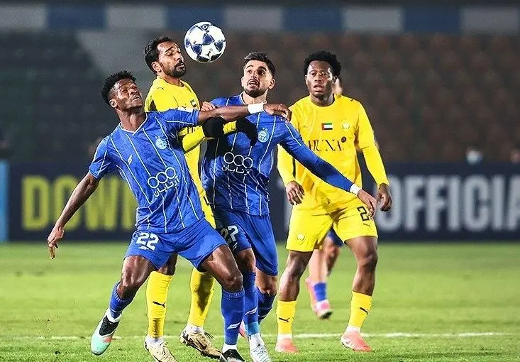 الوصل،استقلال،گل،ديدار،تيم،سحرخيزان،هوگو،قدس،سعيد،ورزشگاه،دقيقه