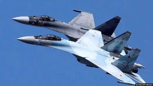 آسمان سوریه محل نزاع هوایی روسیه و آمریکا؛ سوخو 35 در برابر اف 16+ ویدئو