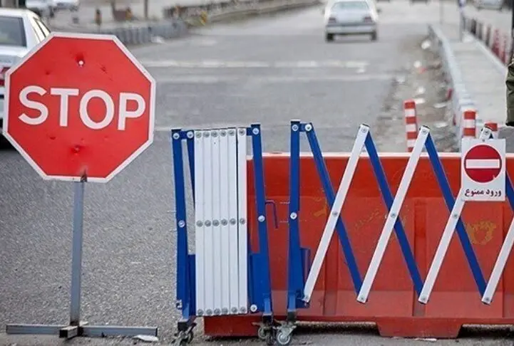 تمامی مسیرهای دسترسی غیرمجاز به آزادراه تهران-ساوه بسته شد