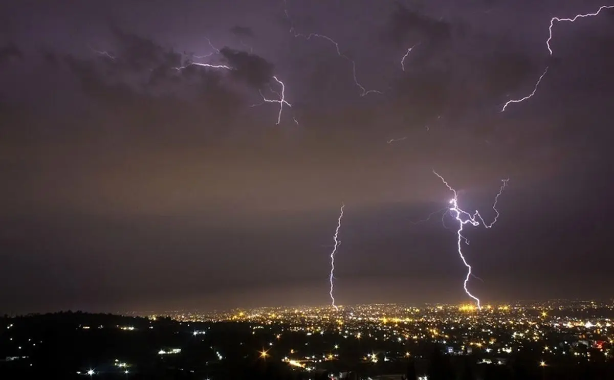 هشدار هواشناسی؛ رگبار و رعد و برق در نیمه شمالی تهران