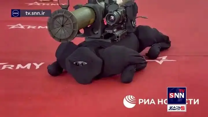 ارتش روسیه به ربات‌های مسلح مجهز شد+ ویدئو