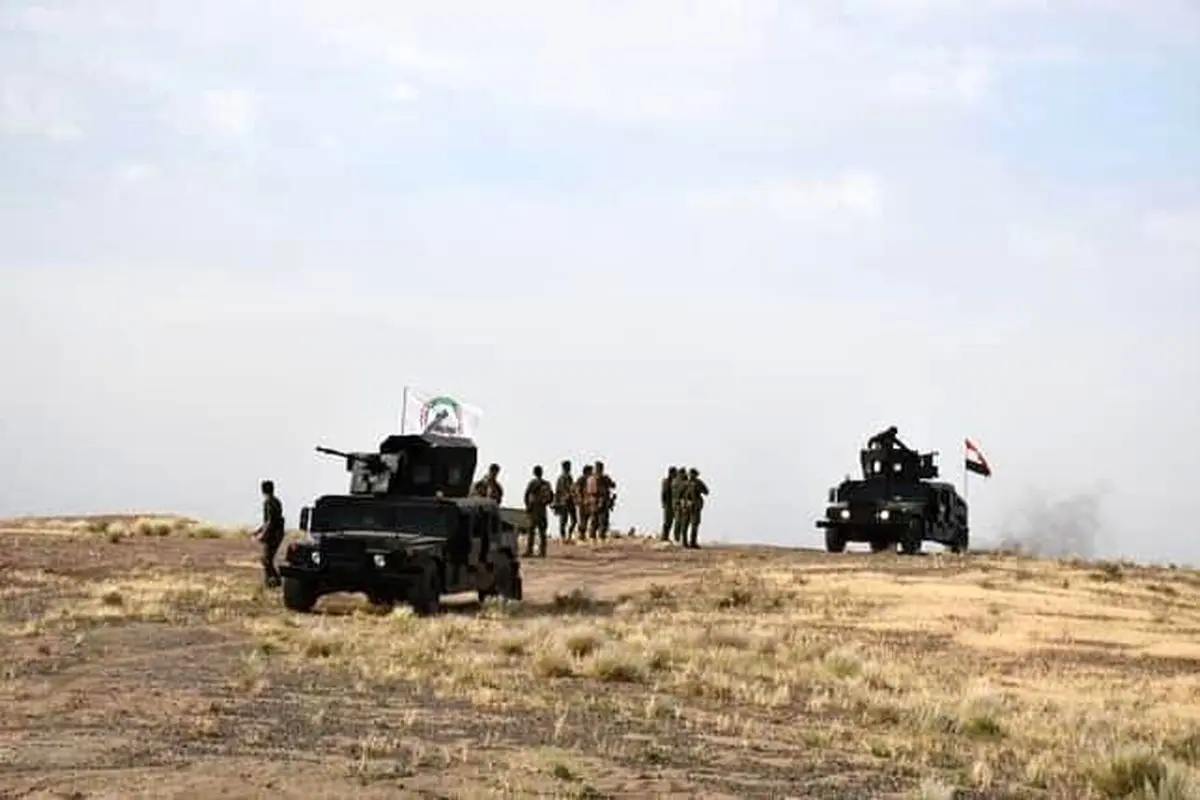 عملیات امنیتی حشد الشعبی نزدیک گذرگاه مرزی عربستان