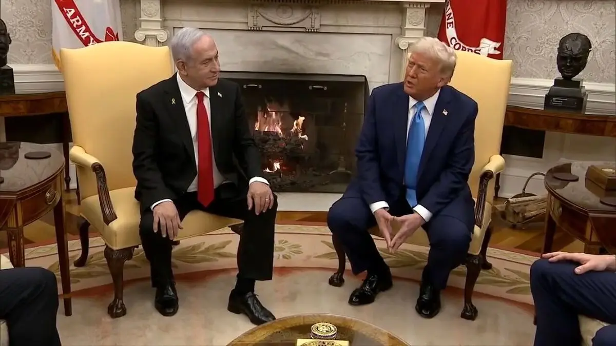  نتانیاهو: دو هفتهٔ دیگر در کاخ سفید با ترامپ دیدار خواهم کرد