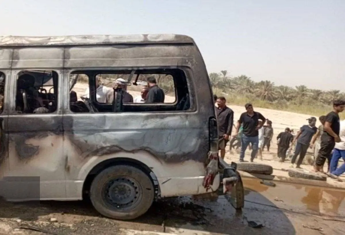 تحویل پیکر ۱۰ زائر حادثه آتش‌سوزی عراق به پزشکی قانونی ایلام
