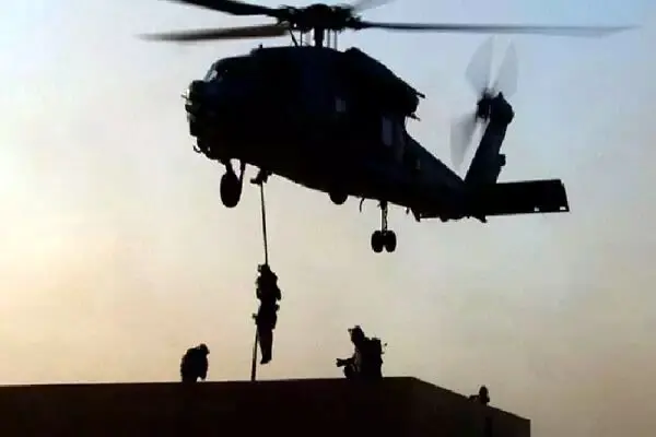 عملیات هلی برن نظامیان آمریکایی در حومه جنوبی «الحسکه»

