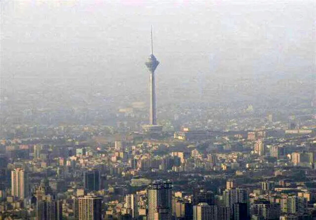 هوای تهران در مرز آلودگی است
