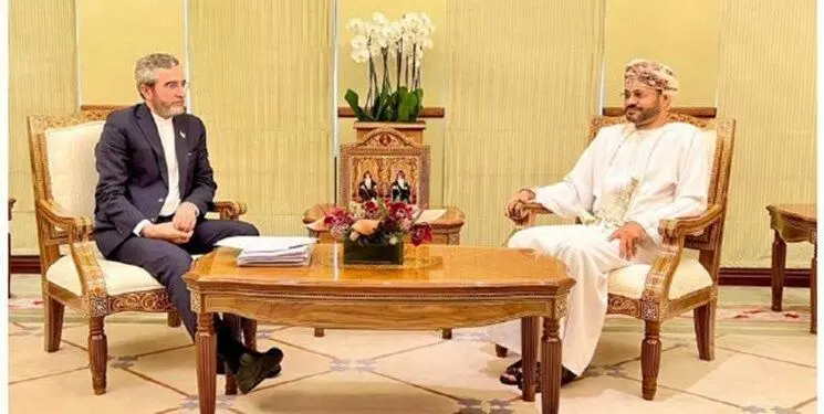باقری به مسقط رفت؛ دیدار با وزیر خارجه عمان