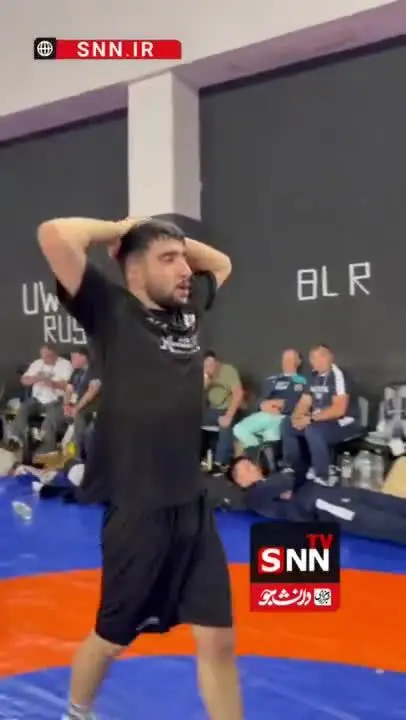 ببینید|  تمرکز پیام احمدی پیش از حضور در فینال 