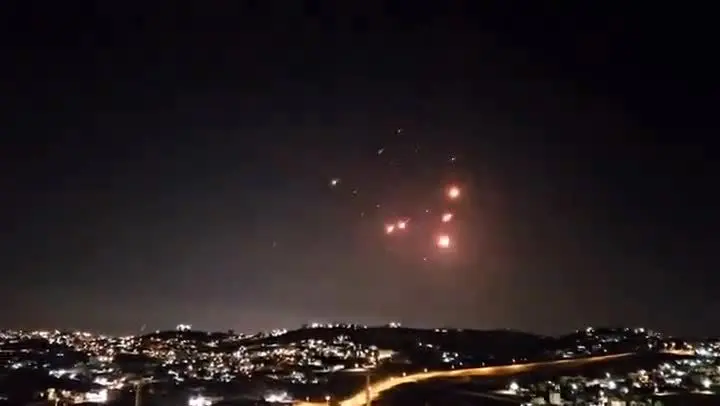 بارش موشک‌های ایرانی بر سر صهیونیست‌ها