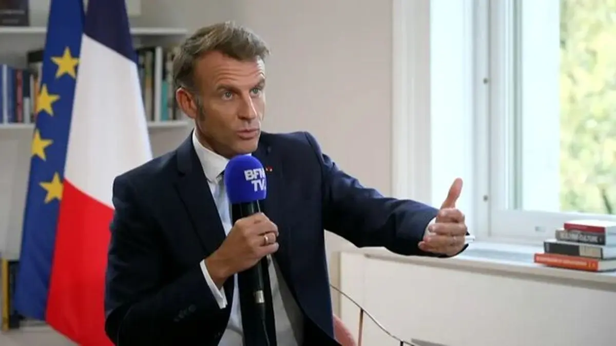 ماکرون: آماده تحریم‌های اسرائیل هستیم