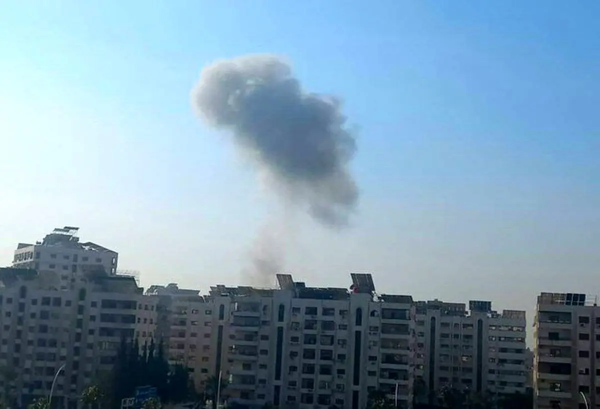 حمله موشکی اسرائیل به منطقه‌ای در جنوب دمشق